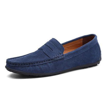 Loafers aus weichem Wildleder