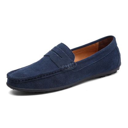 Loafers aus weichem Wildleder