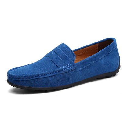 Loafers aus weichem Wildleder
