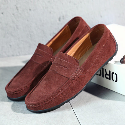Retro Wildleder Herren Loafers