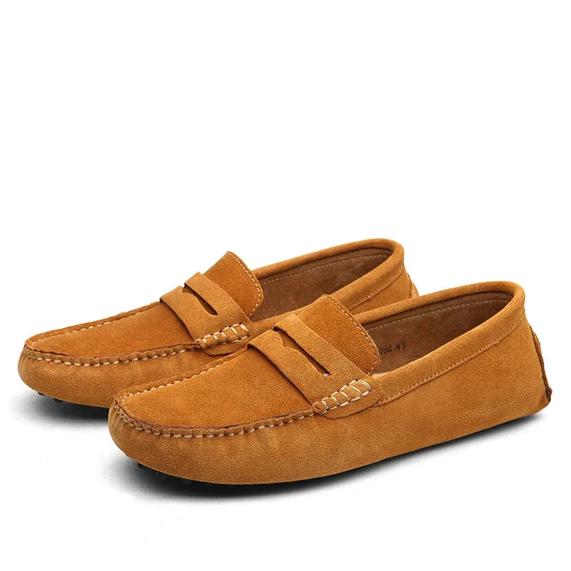 Lässige Wildleder-Loafer