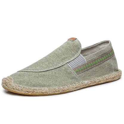 Elegante Espadrilles aus Leinen