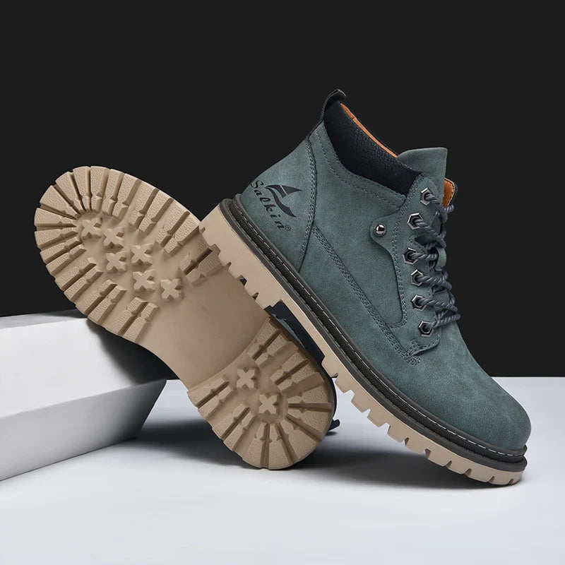 Elegante Lederstiefel