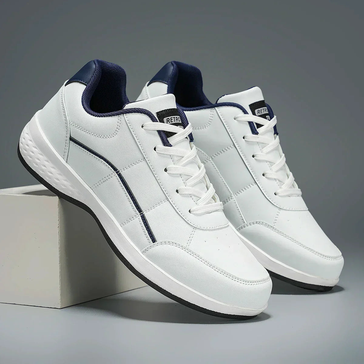 Stylische Leder-Sneakers