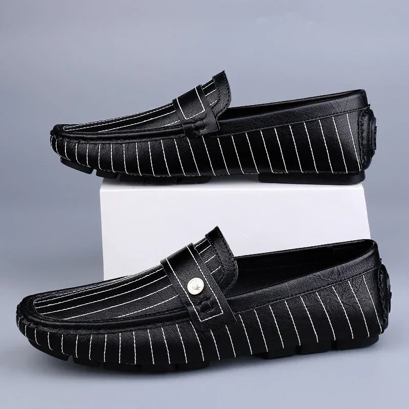 Schicke Leder-Loafer