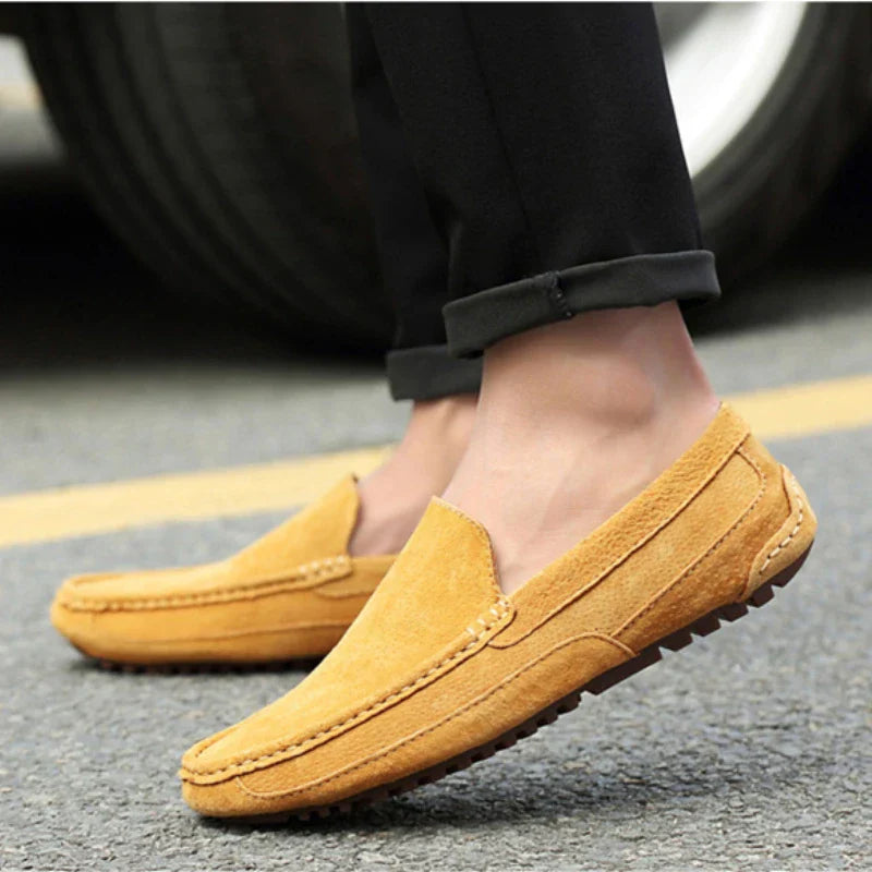 Schicke Premium Wildleder-Loafer