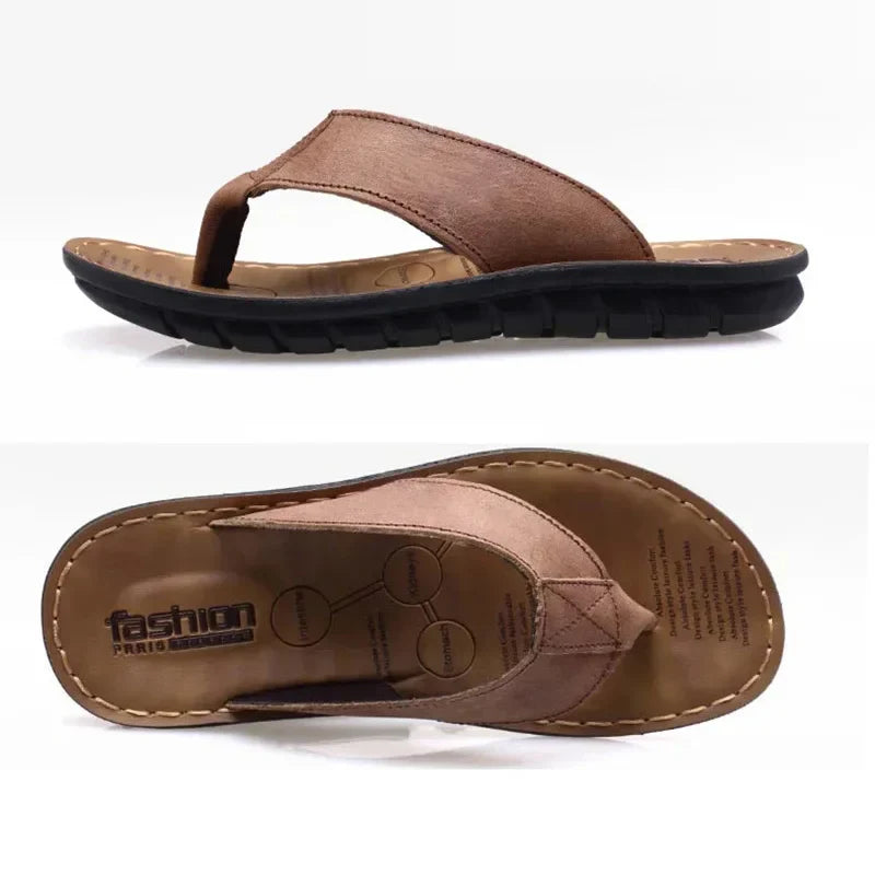 Leder-Sandalen für Männer