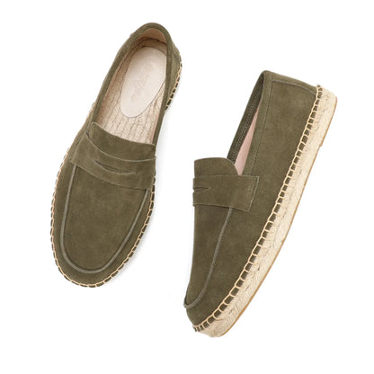 Elegante Espadrilles aus Wildleder