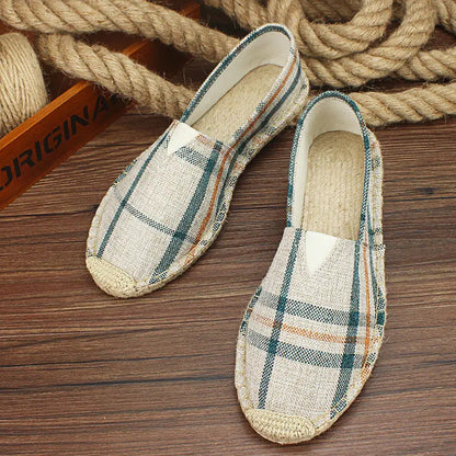 Lässige Espadrilles aus Segeltuch