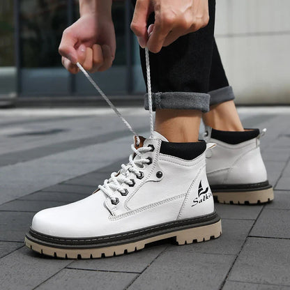 Elegante Lederstiefel