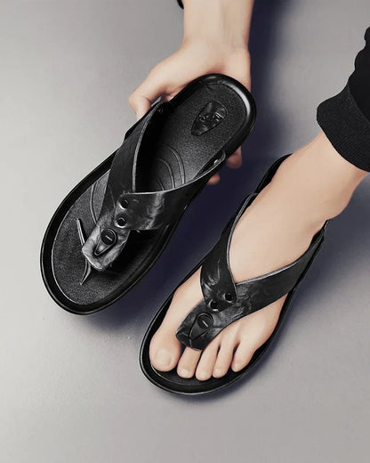 Elegante Ledersandalen