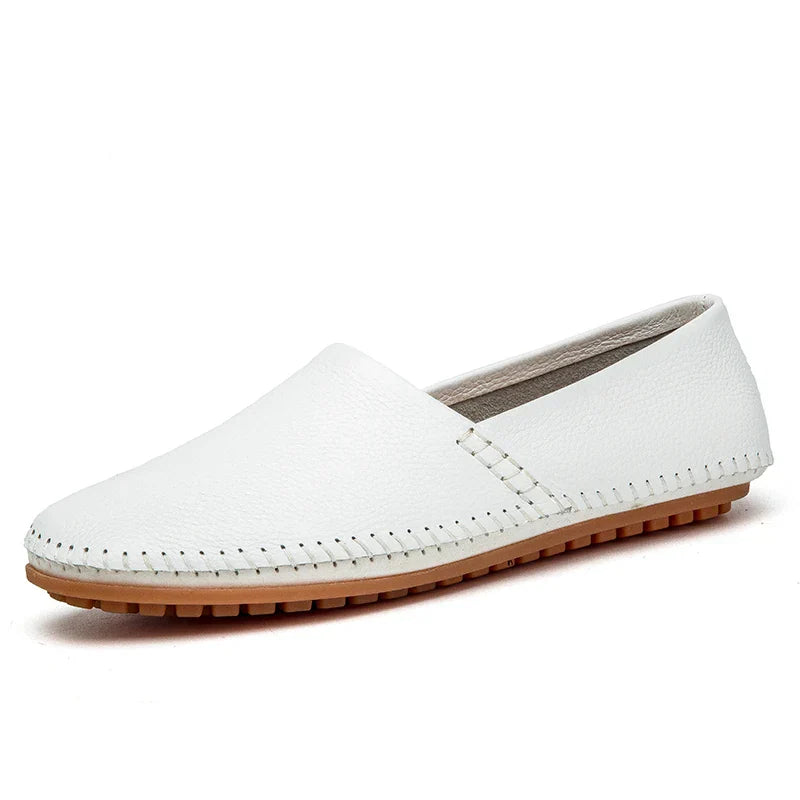 Leichte Leder-Slipper
