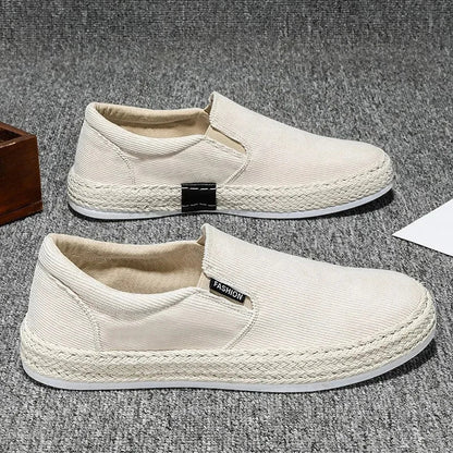 Elegante Canvas-Schuhe zum Hineinschlüpfen