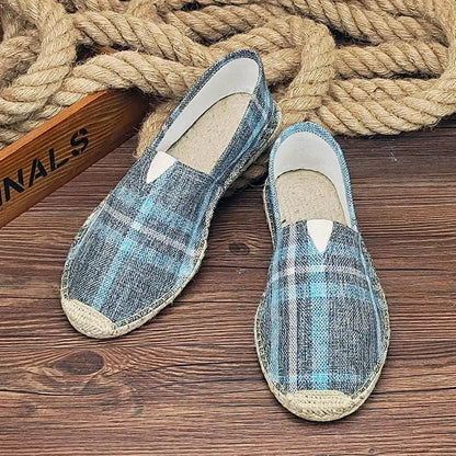 Lässige Espadrilles aus Segeltuch