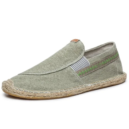 Elegante Espadrilles aus Leinen