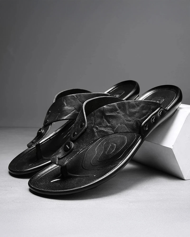 Elegante Ledersandalen