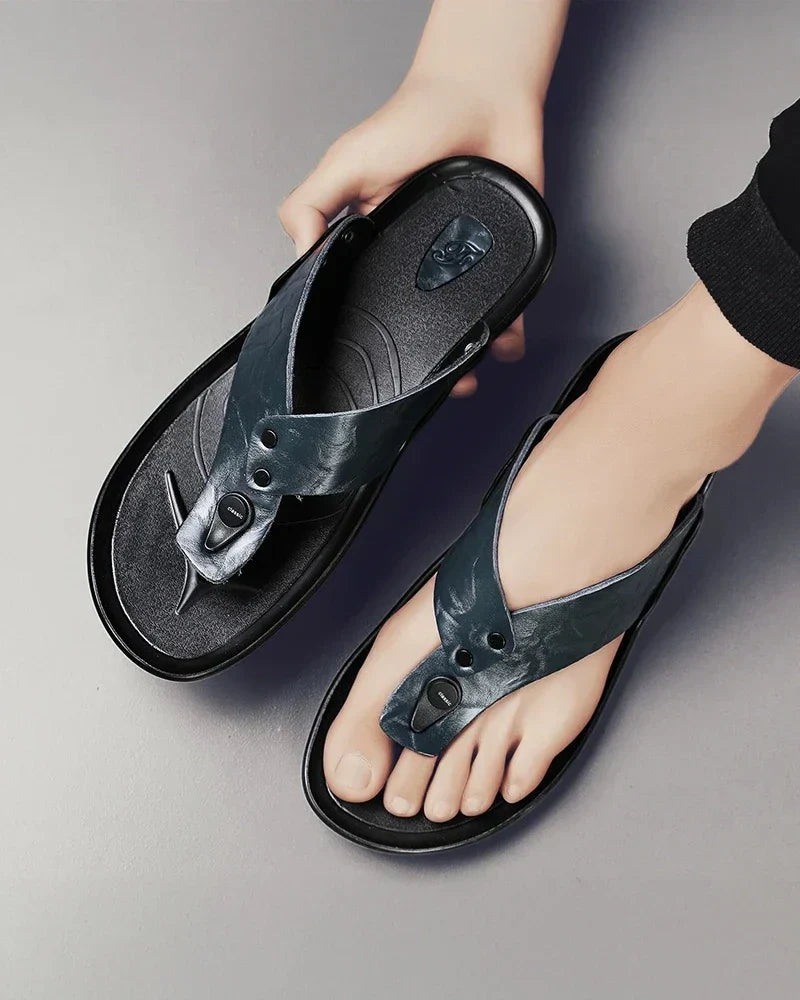 Elegante Ledersandalen