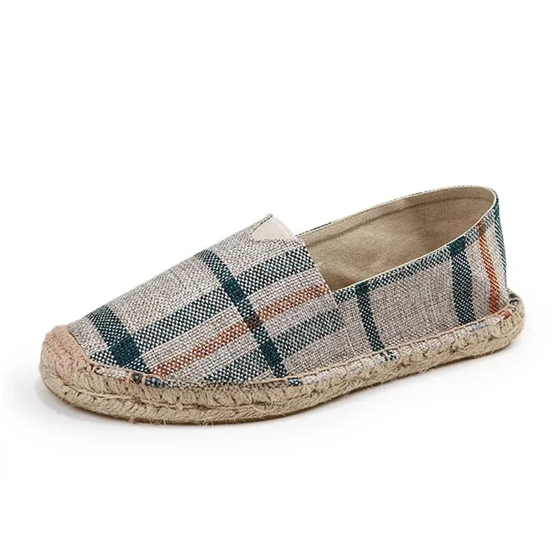 Elegante Espadrilles aus Canvas