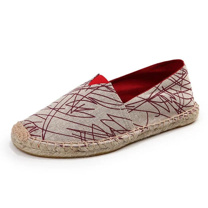 Elegante Espadrilles aus Canvas