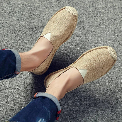 Elegante Espadrilles aus Canvas
