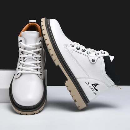 Elegante Lederstiefel