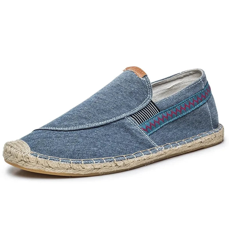 Elegante Espadrilles aus Leinen