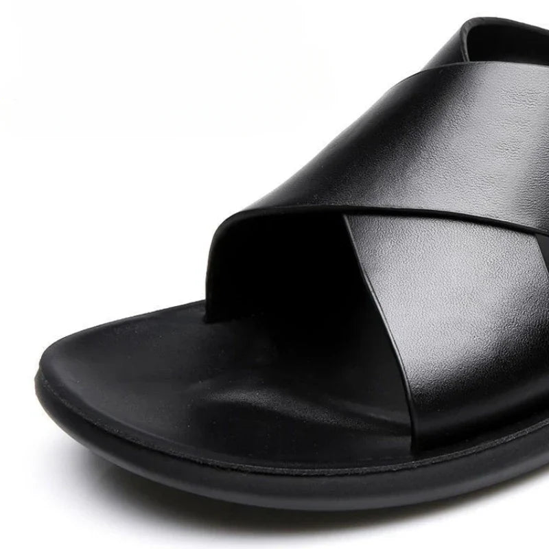 Elegante Ledersandalen