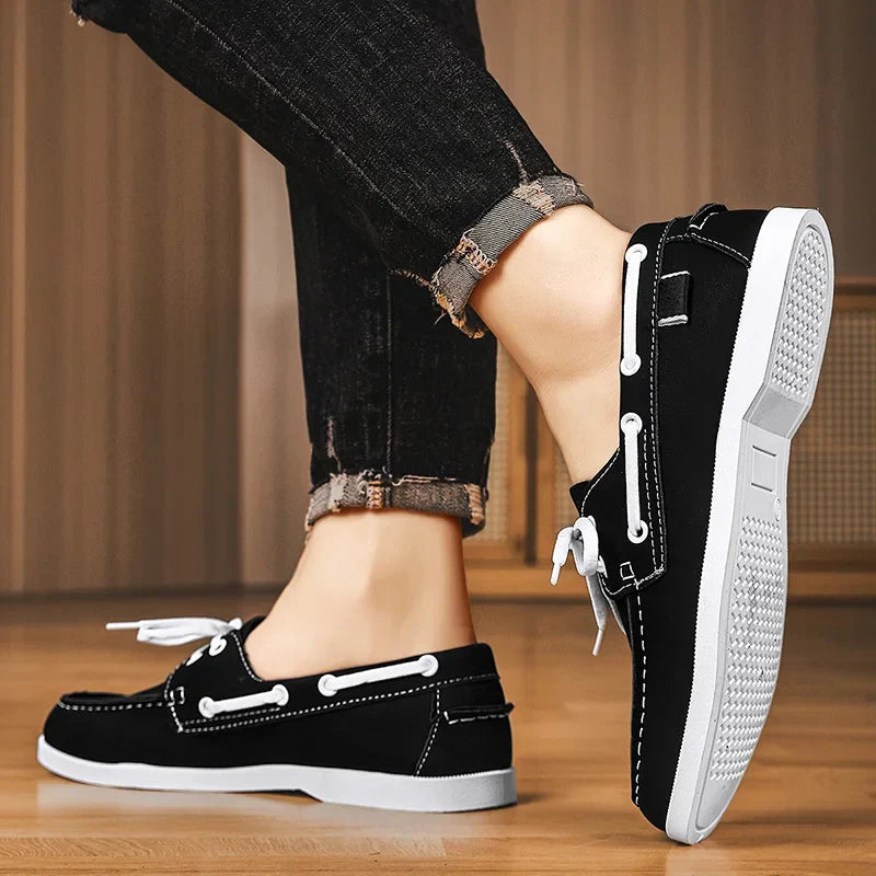 Business-Loafer aus Leder