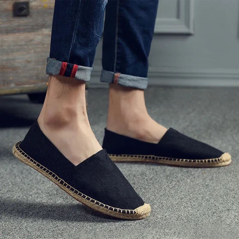 Elegante Espadrilles aus Canvas