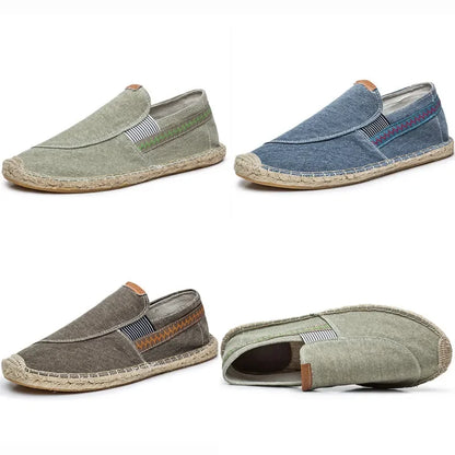 Elegante Espadrilles aus Leinen