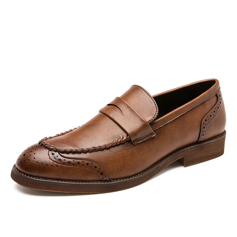Schicke Leder-Loafer