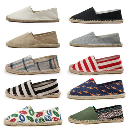 Elegante Espadrilles aus Canvas