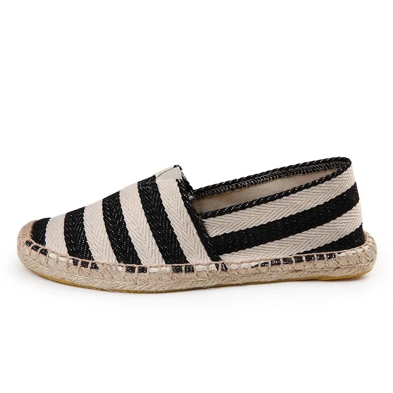 Elegante Espadrilles aus Canvas