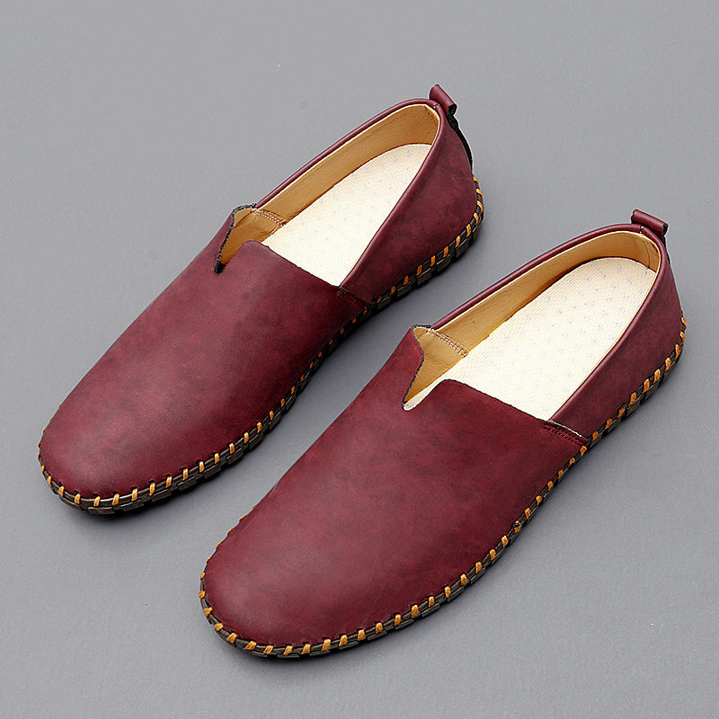 Santorini Leder-Slipper