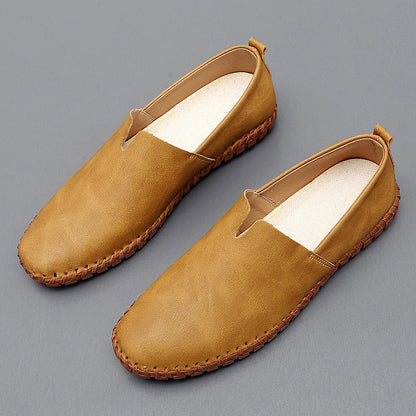 Santorini Leder-Slipper