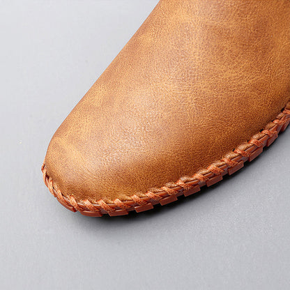 Santorini Leder-Slipper