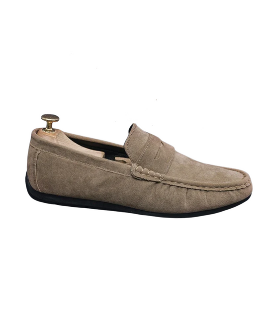 Leichte Herren Loafers aus Wildleder