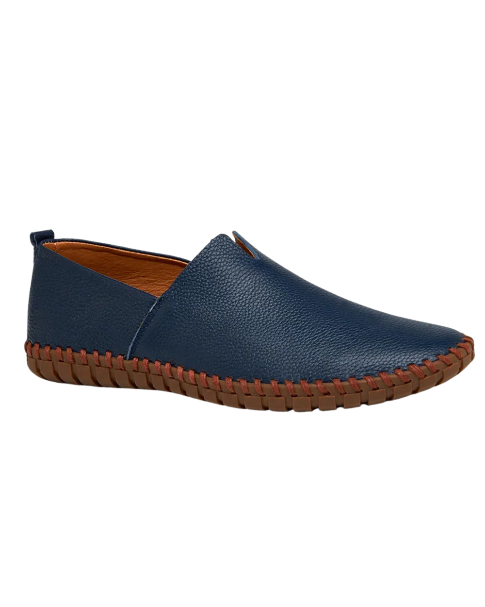 Mykonos Leder-Slipper