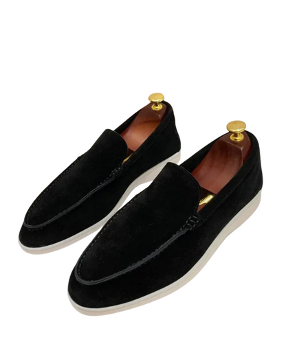 Klassische Wildleder-Loafer
