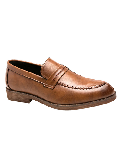 Leder-Dress Loafers
