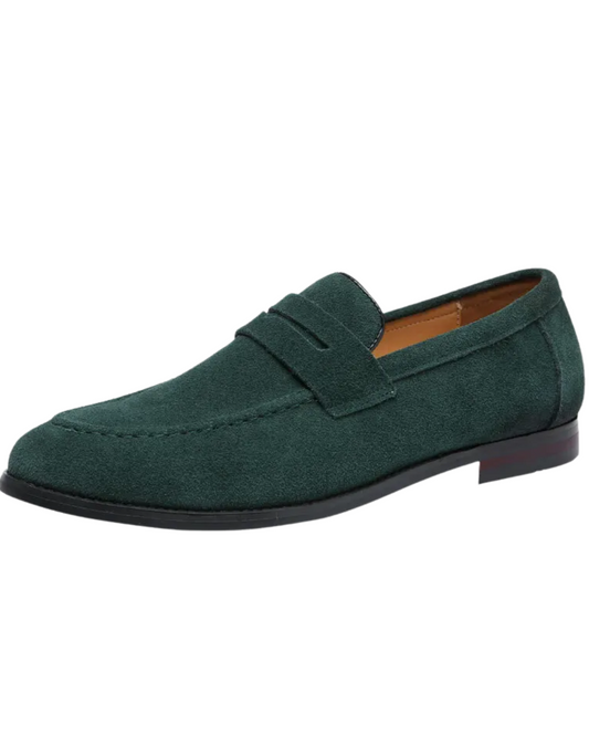 Sommer-Loafers aus Wildleder