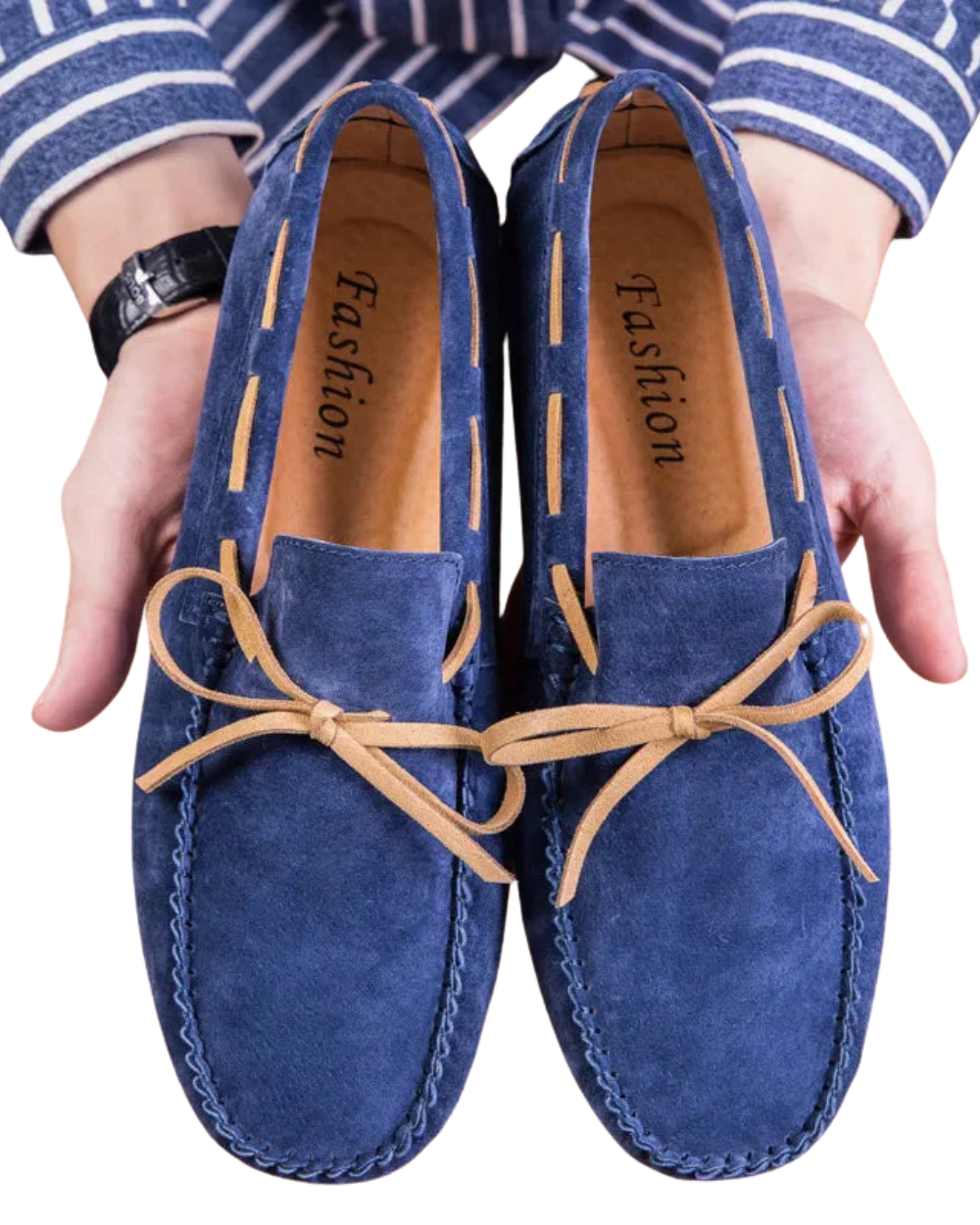 Loafers aus weichem Wildleder