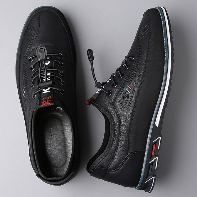 Lässige Lederschuhe