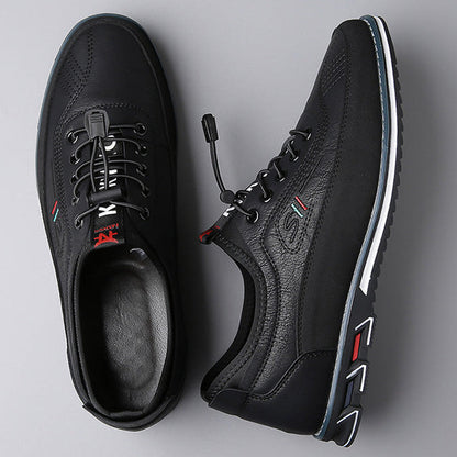 Lässige Lederschuhe