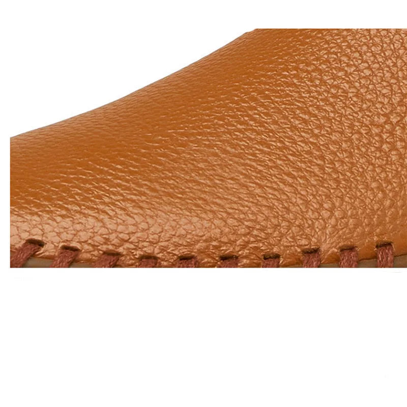 Atmungsaktive Loafer aus Leder