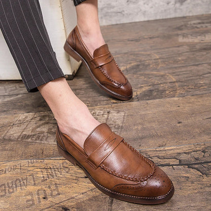 Schicke Leder-Loafer