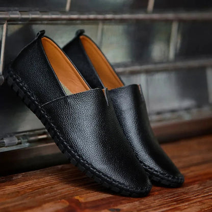 Atmungsaktive Loafer aus Leder