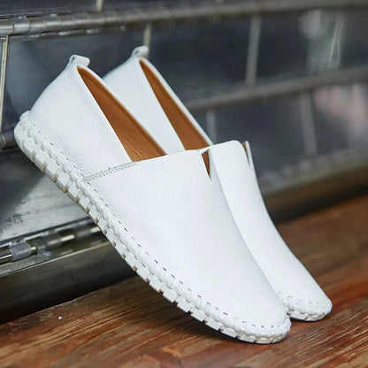 Atmungsaktive Loafer aus Leder