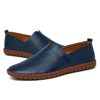 Atmungsaktive Loafer aus Leder