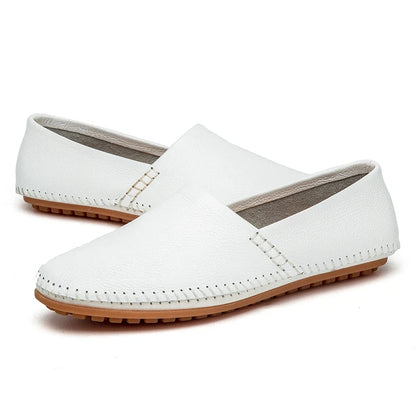 Leichte Leder-Slipper